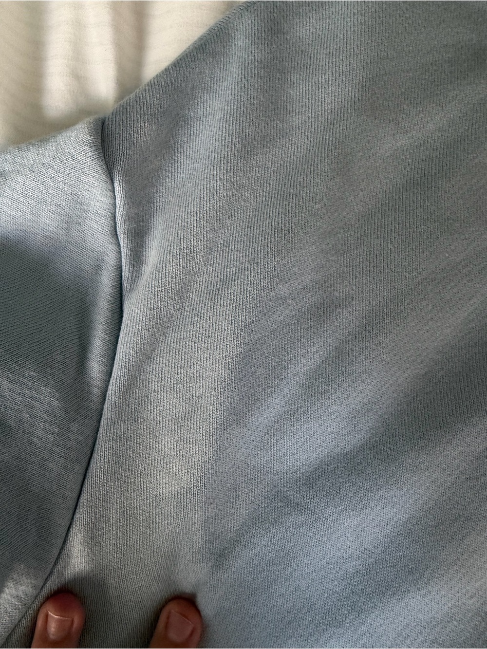 Parker Light Blue Lettered Crewneck Sweatshirt - Picture 6 of 6